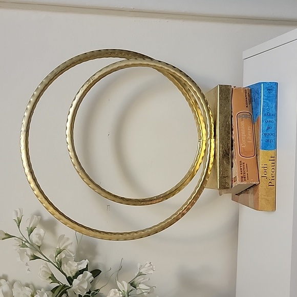 Home Decor Cold Tone,Swam Eternal Loop Sculpture, Table Modern Decor - Picture 4 of 4